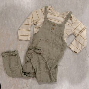 Grayson Collective Overalls Set
